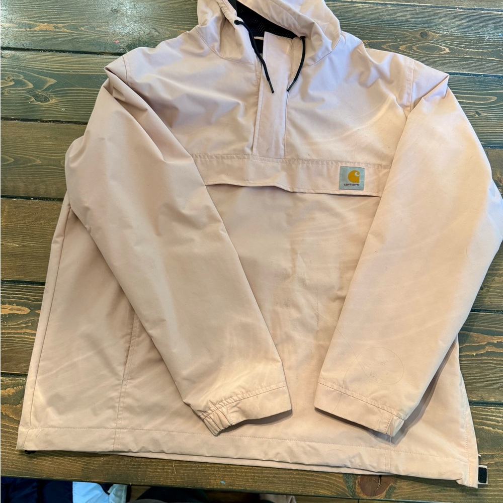 Carhartt Light Blush Pink Hooded Pullover